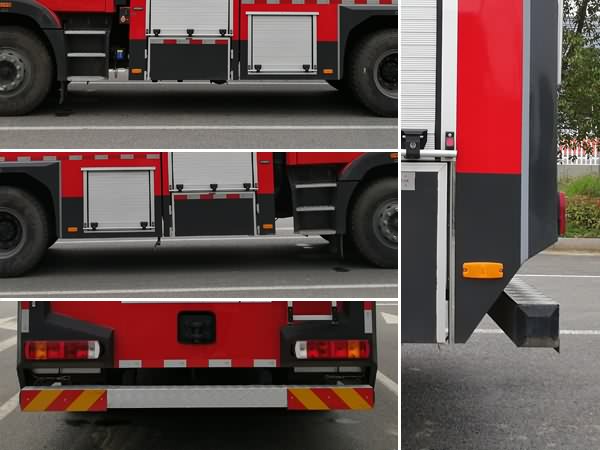 國(guó)六   8噸解放泡沫消防車(chē)